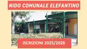 Leggi: «NIDO ELEFANTINO: ISCRIZIONI 2025/2026»